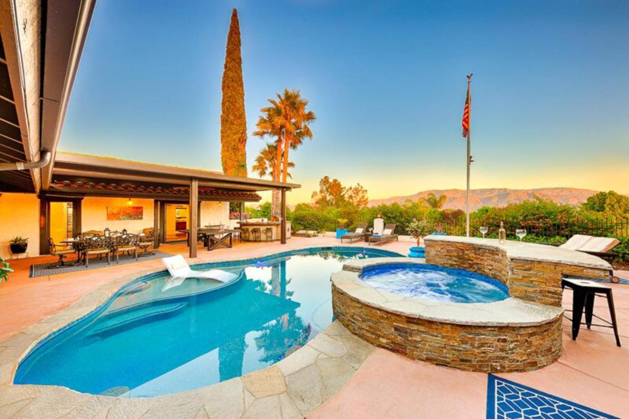 Perfect Wine Country Hilltop Hacienda Estate Temecula Exterior photo